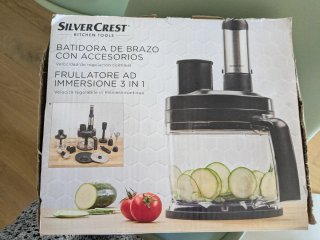 Batidora de brazo SilverCrest 3 en 1