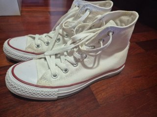 Converse Blancas Hi Top