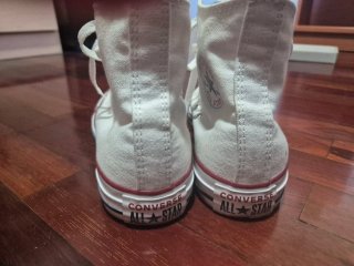 Converse Blancas Hi Top