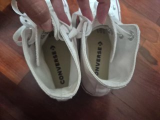 Converse Blancas Hi Top