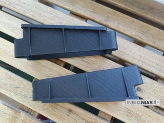 Porta antinieblas alternativo Porsche 944 adaptado