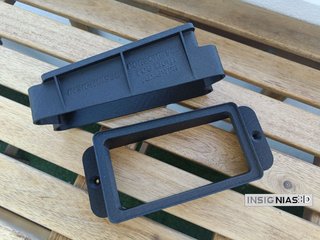 Porta antinieblas alternativo Porsche 944 adaptado