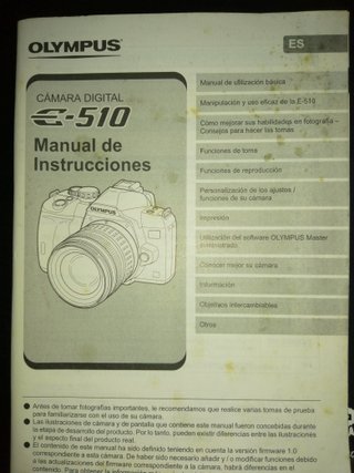 Olympus E-510 + 2 Objetivos + Mochila + Accesorios