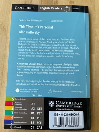 This Time it's Personal" – Cambridge English
