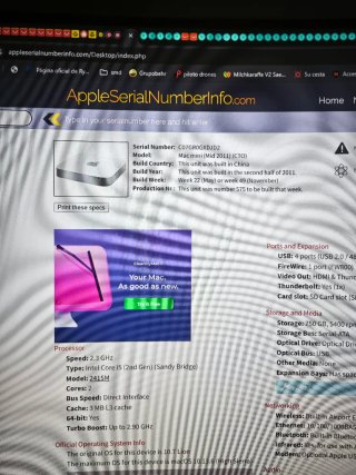 Mac mini Intel Core i5 2.3GHz