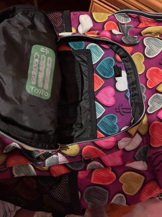 Mochila Totto Corazones