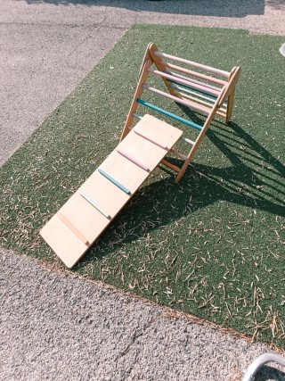Triangolo Pikler + Rampa Ludimat