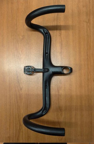 Manillar integral Black Inc 400x90mm