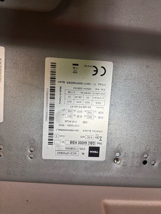 Placa de cocina Teka 4 fuego de gas