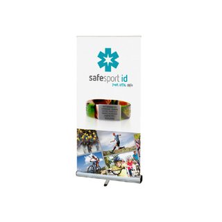 Roll up expositor publicitario enrollable 2m alto