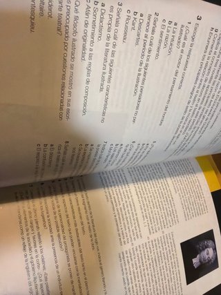 Literatura universal 1, Bachillerato