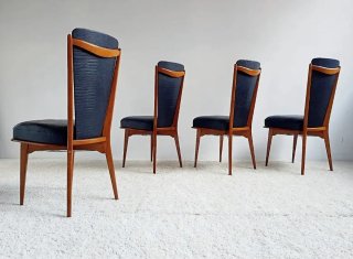 Set de 4 sillas Mid Century | Francia 50s