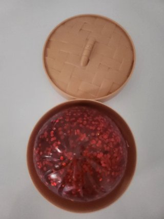 Squishy Glitterato Rosso
