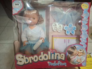 Bambola Gig Sbrodolina Ballerina con accessori