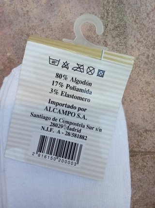 4 Pares Calcetines Mujer