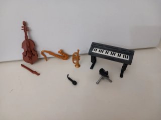 Lote Playmobil Instrumentos Musicales