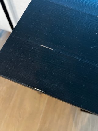 2 Mesitas Noche Ikea Hemnes Negras