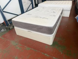 Colchón Visco Carbono 135x190 + Canapé