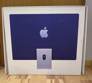 iMac M1 24 16GB 1TB SSD Púrpura Como Nuevo