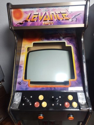 Máquina recreativa Arcade vidio levante