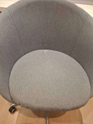 Silla escritorio gris IKEA.SKRUVSTA