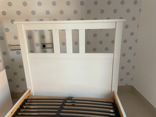 Cama 90x200 con cabecero. Dos camas