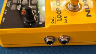 Pedal Looper NUX Loop Core para guitarra