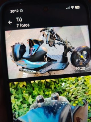 Chasis Motor Derbi Atlantic