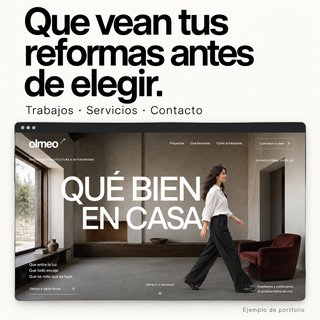 Creación de páginas web para reformas