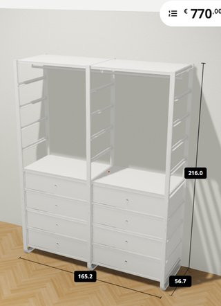 Armario Modular Blanco IKEA