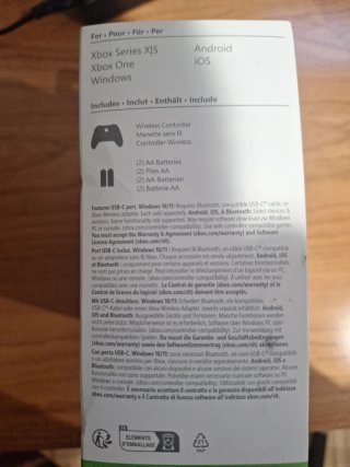 Mando Xbox Negro