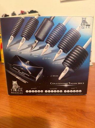 Agujas Tatuaje White Tiger 20uds