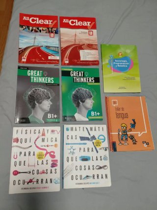 Libros de secundaria 2° ESO
