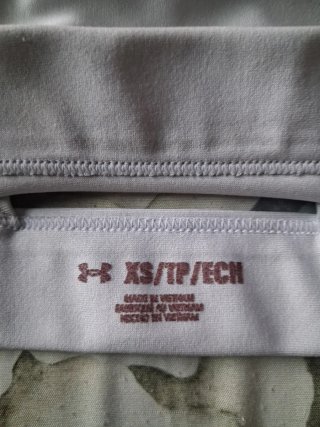 Reggiseno sportivo Under Armour bianco