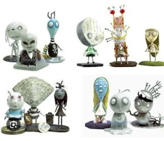 Figuras Tim Burton El Niño Ostra