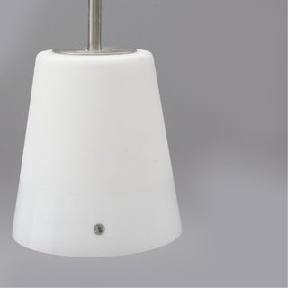 Lámpara colgante Ikea cristal blanco