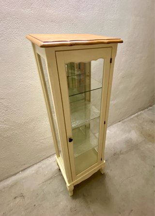 Vitrina armario baldas alacena madera y vidrio