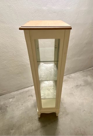 Vitrina armario baldas alacena madera y vidrio