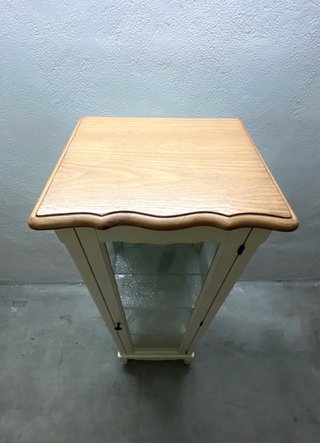 Vitrina armario baldas alacena madera y vidrio