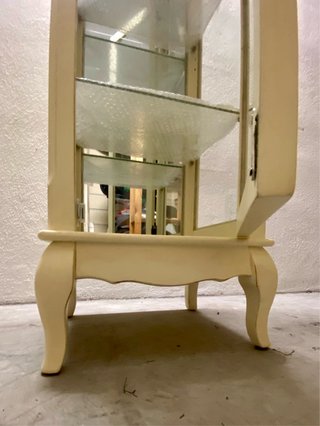 Vitrina armario baldas alacena madera y vidrio