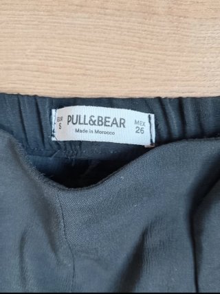 Pantalón ancho mujer negro