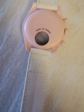 Swatch x Omega Misión a Venus Rosa