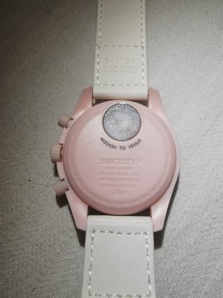 Swatch x Omega Misión a Venus Rosa