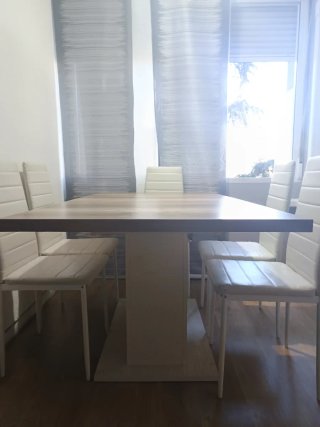 Mesa de comedor extensible