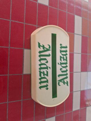 Servilletero Cerveza Alcázar Antiguo