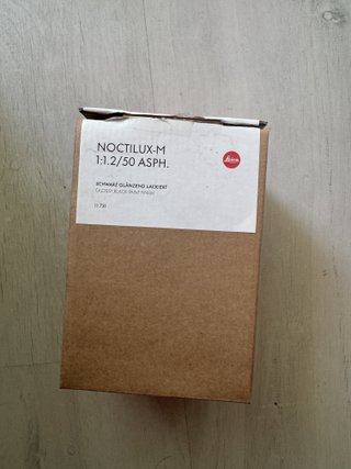 Leica Noctilux M 50 mm f/1.2 Glossy nuevo