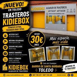 Alquiler de trasteros en Toledo