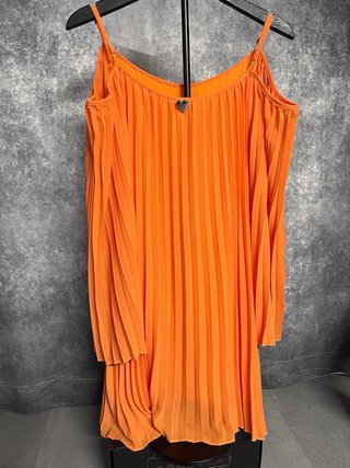 Twinset Abito corto georgette plissé S