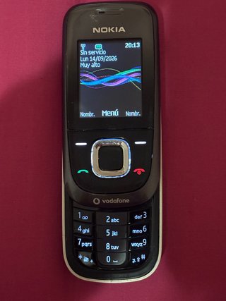 Teléfono Nokia 2680 slide + Cargador