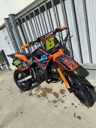 Malaguti 49cc Motocross Naranja